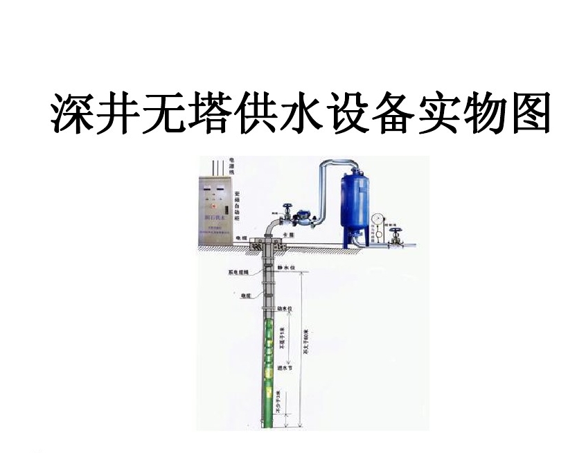 新晃县井泵无塔式供水设备